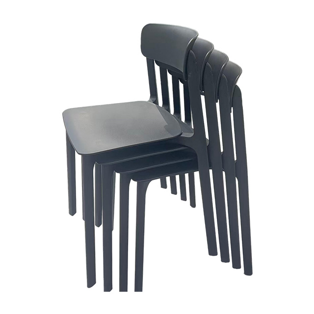 Plastic Stackable Dining Chair Injection Mould Modern Plastic Chair Mould