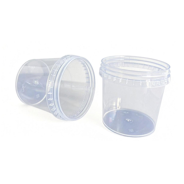 Plastic Dessert Cup Injection Mould Transparent PP Food Container Mould