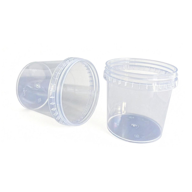 Plastic Dessert Cup Injection Mould Transparent PP Food Container Mould